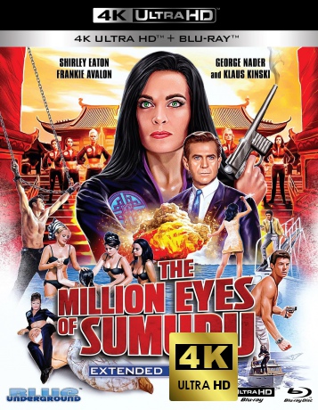 The Million Eyes of Sumuru [Blu-Ray 4K]+[Blu-Ray]