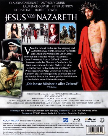Jesus Of Nazareth [4xBlu-ray]