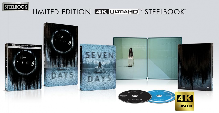 The Ring (steelbook) [Blu-Ray 4K]+[Blu-Ray]