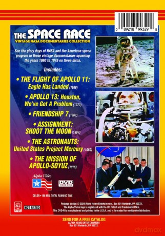 The Space Race: Vintage NASA Documentaries Collection [DVD]