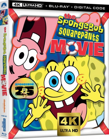 The SpongeBob SquarePants Movie (SpongeBob Kanciastoporty) [Blu-Ray 4K]+[Blu-Ray]