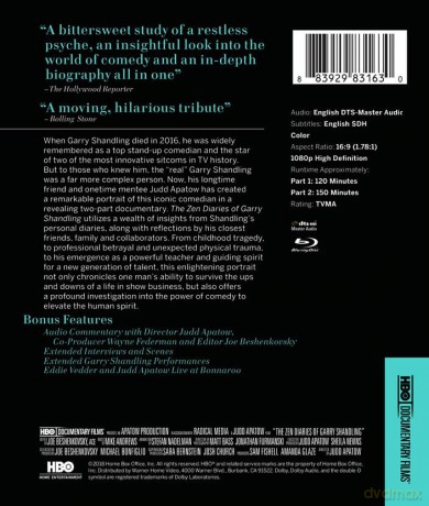 The Zen Diaries of Garry Shandling (Dzienniki Zen Garry'ego Shandlinga) [Blu-Ray]
