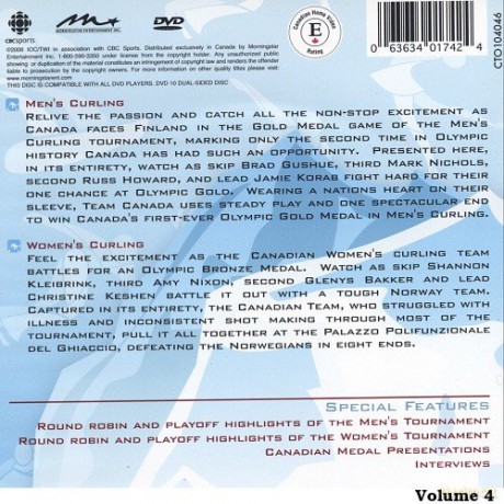 TORINO 2006 OLYMPICS - Canada's Quest For Success Vol.4 [DVD]