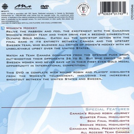 TORINO 2006 OLYMPICS - Canada's Quest For Success Vol.5 [DVD]