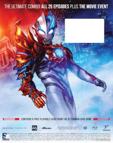 Ultraman Blazar: The Complete Series + Ultraman Blazar the Movie: Tokyo Kaiju Showdown [4xBlu-Ray]