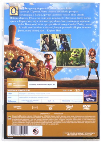 Dzwoneczek i tajemnica piratów [DVD]