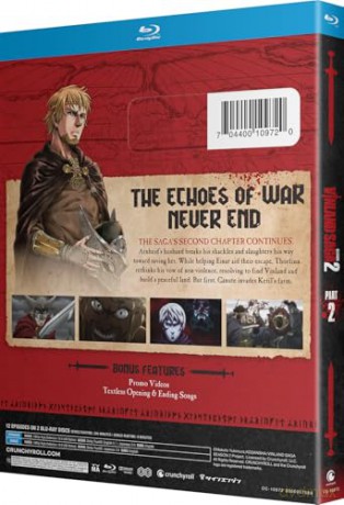 Vinland Saga season 2 Part 2 [2xBlu-Ray]