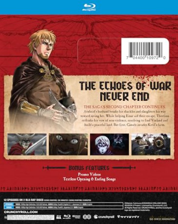 Vinland Saga season 2 Part 2 [2xBlu-Ray]