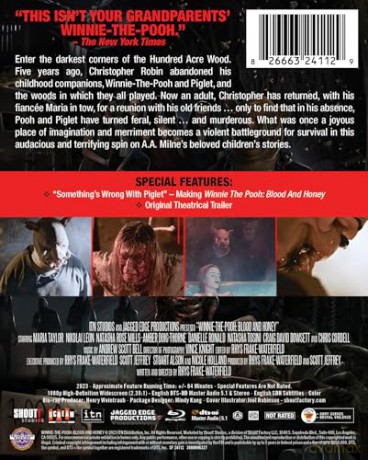 Winnie the Pooh: Blood and Honey (Puchatek: Krew i miód) (steelbook) [Blu-Ray]