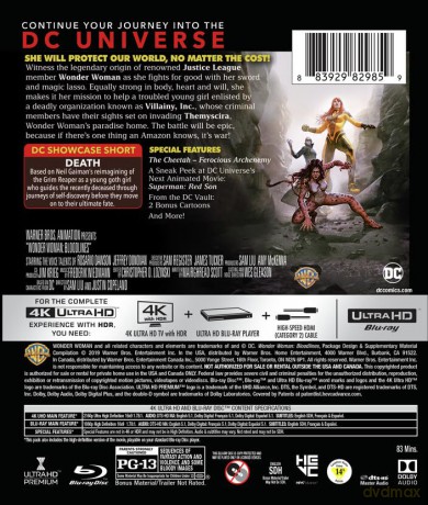 Wonder Woman: Bloodlines (Wonder Woman: Więzy krwi) [Blu-Ray 4K]+[Blu-Ray]