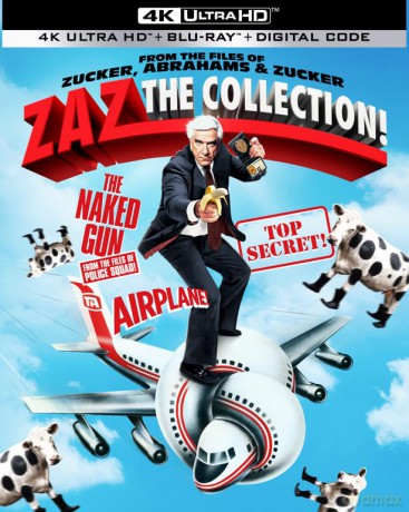 ZAZ: The Collection!: Airplane! / Top Secret! / The Naked Gun: From the Files of Police Squad! [BOX] [3xBlu-Ray 4K]+[3xBlu-Ray]