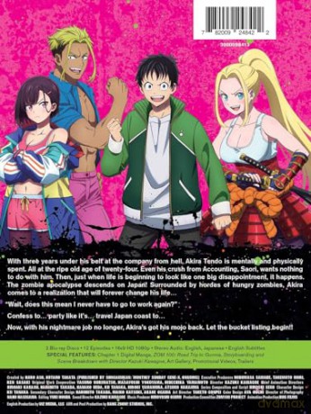 Zom 100 Bucket List of the Dead season 1 Limited Edition [2xBlu-Ray]