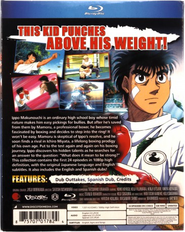 Hajime No Ippo: The Fighting! - Collection 01 [2xBlu-Ray]