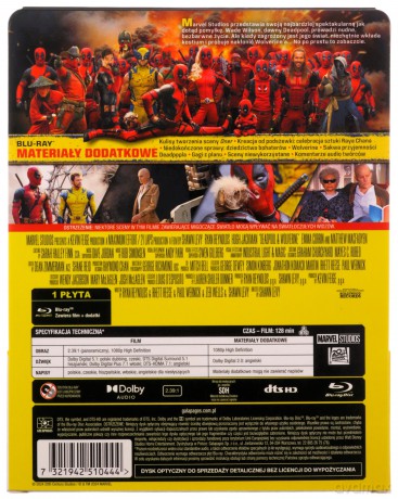 Deadpool & Wolverine (steelbook) [Blu-Ray]