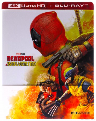 Deadpool & Wolverine (steelbook) [Blu-Ray 4K]+[Blu-Ray]