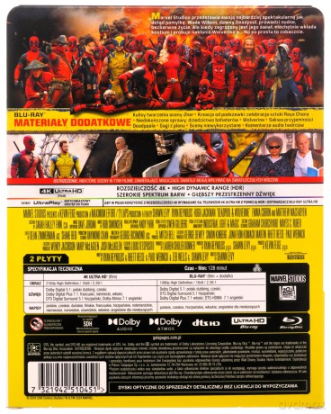 Deadpool & Wolverine (steelbook) [Blu-Ray 4K]+[Blu-Ray]