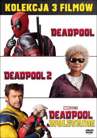 Deadpool 1-3 Kolekcja 3 Filmów [3DVD]