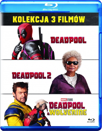 Deadpool 1-3 Kolekcja 3 Filmów [3xBlu-Ray]