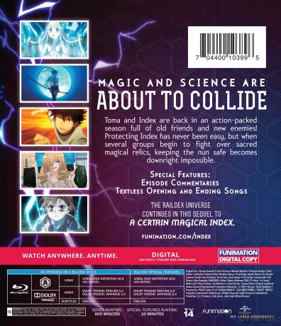A Certain Magical Index II - Season 2 - Essentials [DVD]