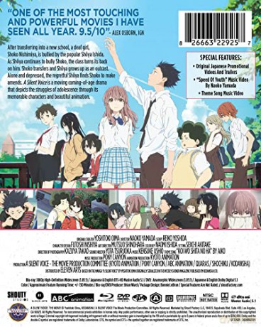 A Silent Voice (Limited) (steelbook) [Blu-Ray]