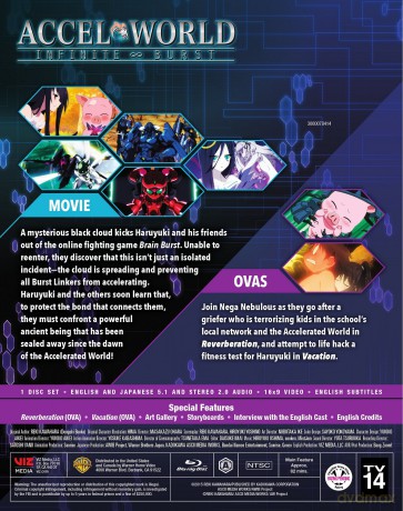 Accel World: Infinite Burst [Blu-Ray]
