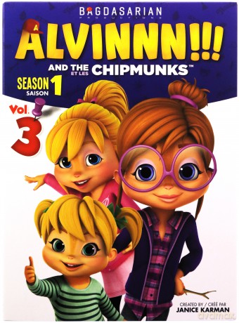Alvin and the Chipmunks: Season 1 Volume 3 (Alvinnn!!! I wiewiórki) [DVD]