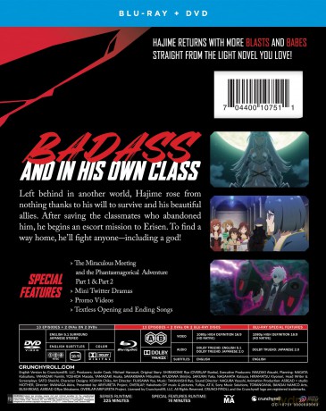 Arifureta: From Commonplace to World's Strongest season 2 [2xBlu-Ray]+[2xDVD]