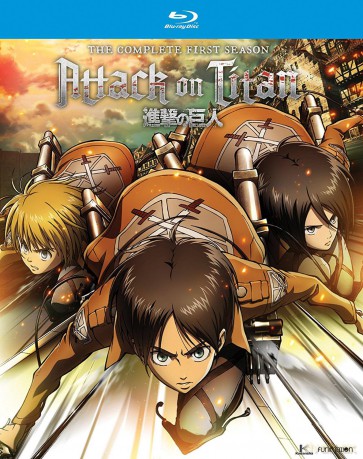 Attack on Titan season 1 (Atak Tytanów)  [4xBlu-Ray]