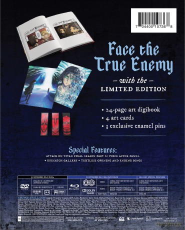 Attack on Titan: Final Season - Part 2 (Atak Tytanów) [2xBlu-Ray]+[2xDVD]