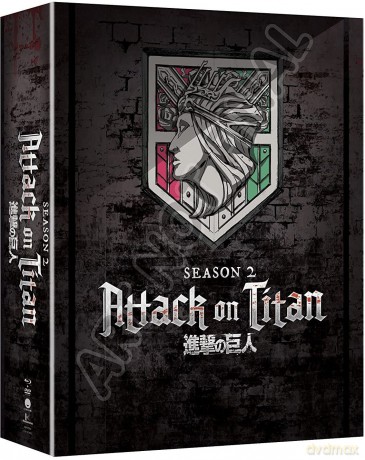 Attack on Titan season 2 (Atak Tytanów) [2xBlu-Ray]+[2xDVD]