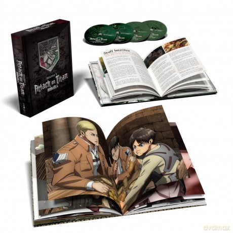 Attack on Titan season 2 (Atak Tytanów) [2xBlu-Ray]+[2xDVD]