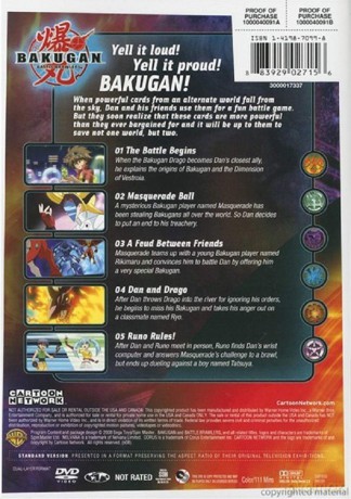 Bakugan Battle Brawlers, Chapter 1 [DVD]