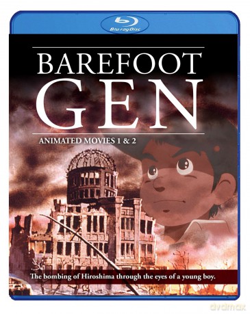 Barefoot Gen movies 1 & 2 (Boso przez Hiroszimę ) [Blu-Ray]