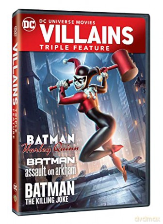Batman and Harley Quinn Triple Feature (DVD) [DVD]