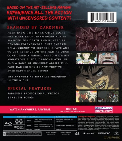 Berserk The Complete Series [4xBlu-Ray]