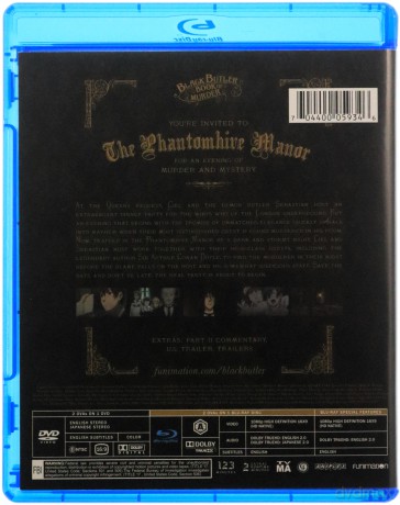 Black Butler: Book of Murder OVA's [Blu-Ray]+[DVD]