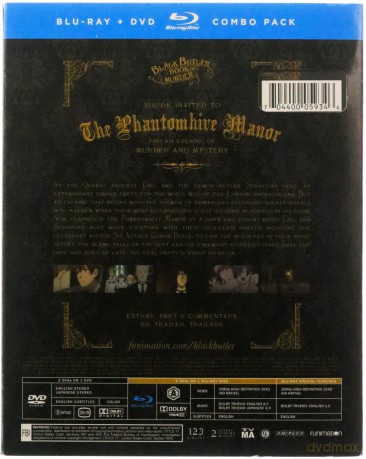 Black Butler: Book of Murder OVA's [Blu-Ray]+[DVD]