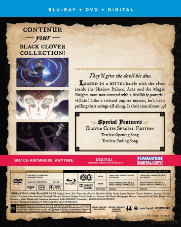 Black Clover - Season Three Part Two [DVD]