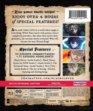 Black Clover: Season 1 [10xBlu-Ray]