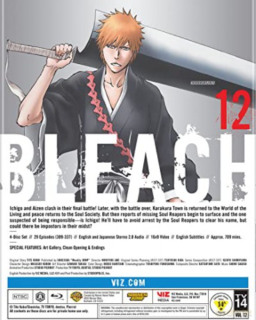 Bleach Set 12  [4xBlu-Ray]