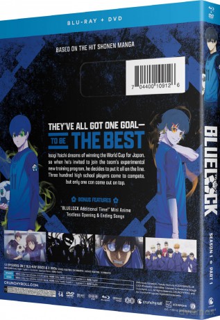 BLUELOCK: season 1 Part 1 [2xBlu-Ray]+[2xDVD]
