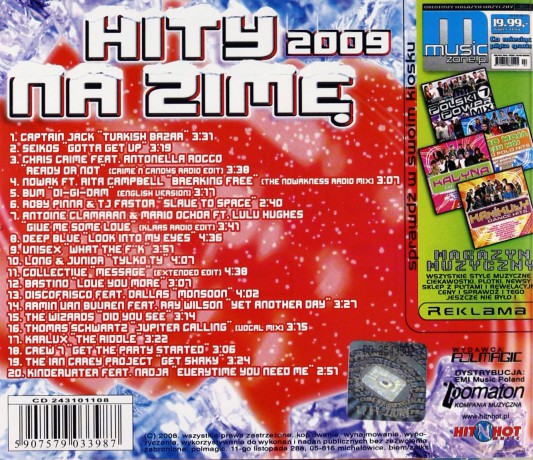 Hity Na Zimę 2009 [CD]