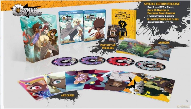 Cannon Busters - The Complete Season - LE [DVD]