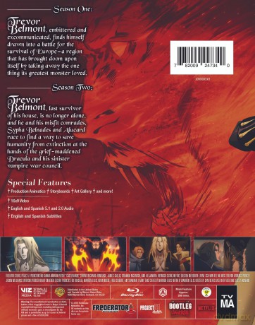 Castlevania seasons 1+2 [2xBlu-Ray]