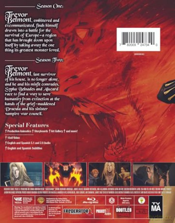 Castlevania seasons 1+2 [2xBlu-Ray]