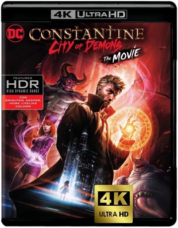 Constantine: City of Demons [Blu-Ray 4K]+[Blu-Ray]