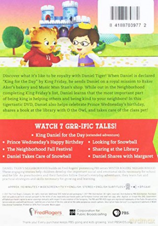 Daniel Tiger's Neighborhood: King Daniel For The Day [DVD]