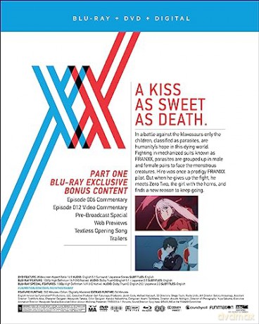 DARLING in the FRANXX: Part One [2xBlu-Ray]+[2xDVD]