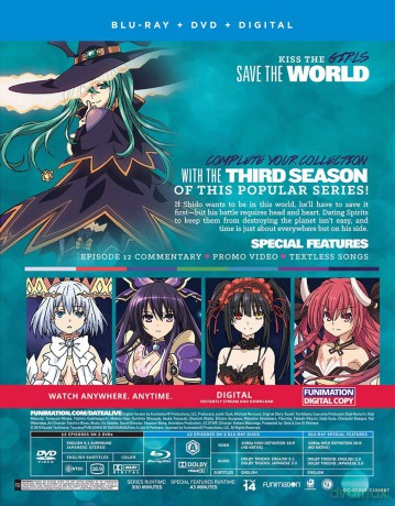 Date A Live III season 3 [2xBlu-Ray]+[2xDVD]