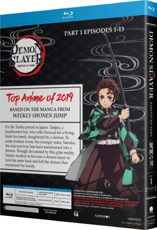 Demon Slayer: Kimetsu no Yaiba - Part 1 (Miecz zabójcy demonów: Kimetsu no Yaiba) [3xBlu-Ray]